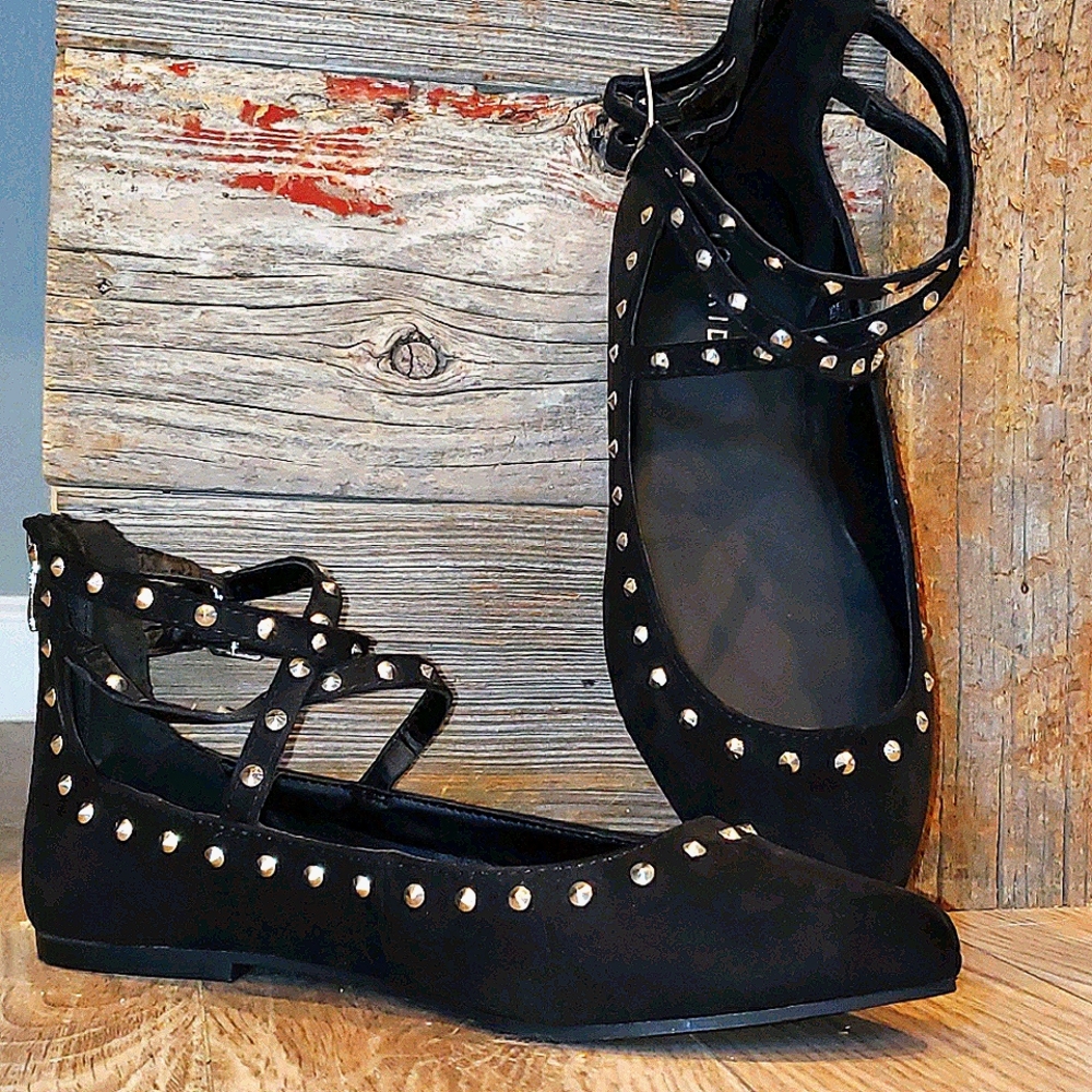 Torrid Studded Flats Size 8